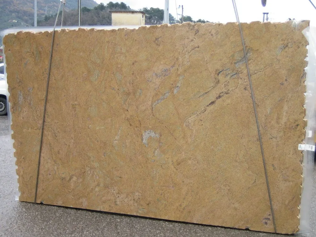 Giallo Arandis мрамор, поверхность плиты – Marmi di Carrara – золотистый, серый (1)