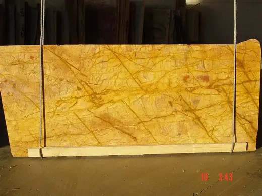 Giallo Damasco marmo, superficie di lastra – Marmi di Carrara – oro, marrone (6)