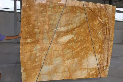 Giallo Siena marble slab surface – Marmi di Carrara – gold, brown (32)