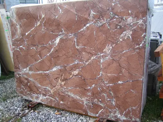 Giallo Siena marble slab surface – Marmi di Carrara – grey, light grey (38)