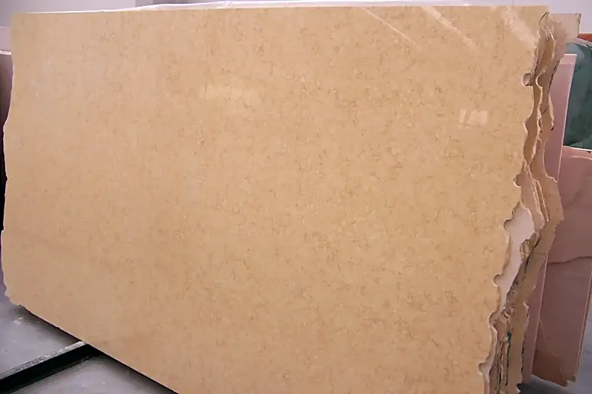 Giallo Sunny Oro mármol, superficie de losa – Marmi di Carrara – beige, dorado (1)
