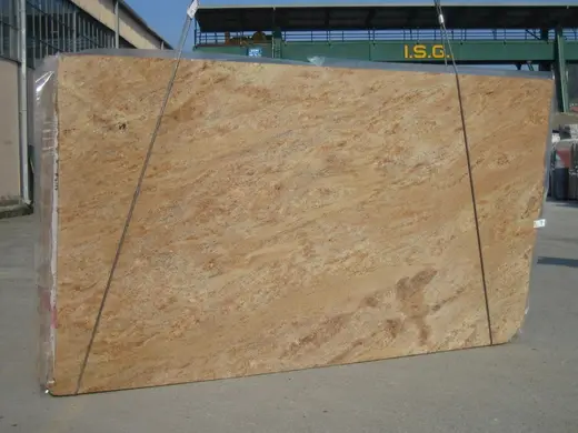 Giallo Vyara marble slab surface – Marmi di Carrara – gold, grey (3)