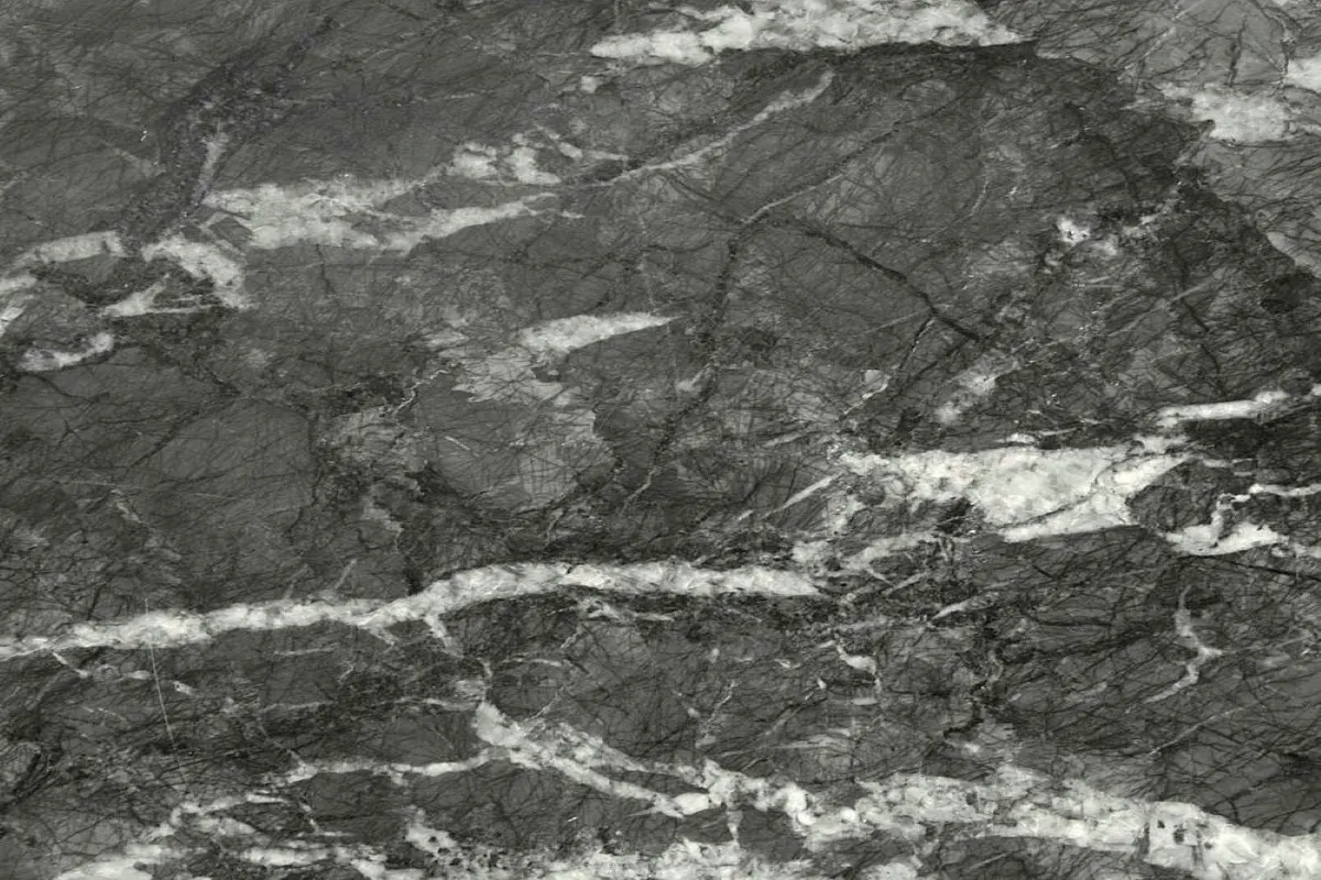 Grigio Carnico мрамор, поверхность плиты – Marmi di Carrara – антрацитовый, зелёный (3)