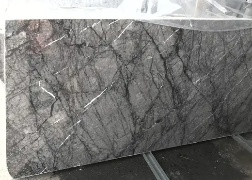 Grigio Dolomitico mármol, superficie de losa – Marmi di Carrara – verde, gris (2)