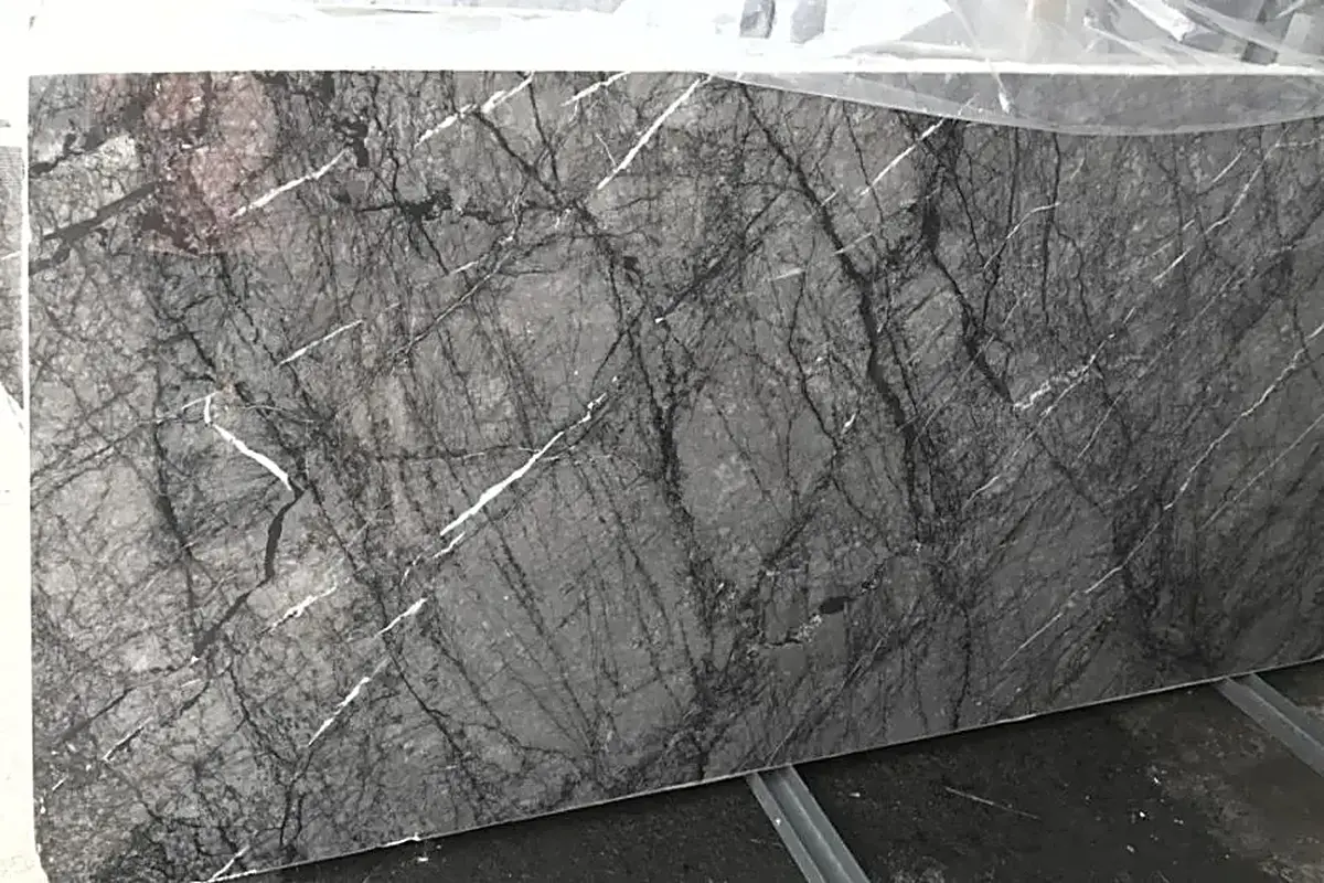 Grigio Dolomitico мрамор, поверхность плиты – Marmi di Carrara – серый, зелёный (5)