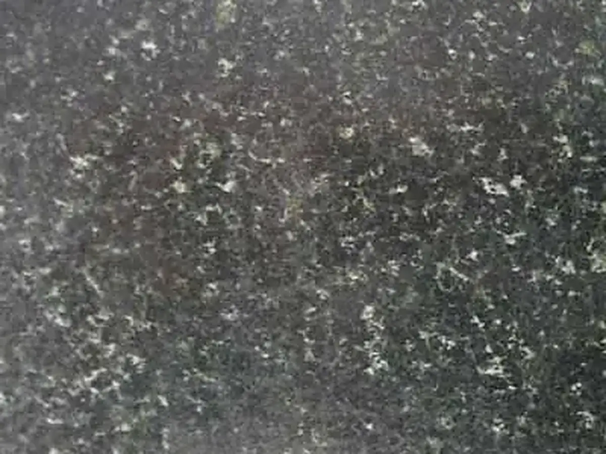 Iran G 1294 Granit, polierte Probe – Marmi di Carrara – anthrazit, grün (1)