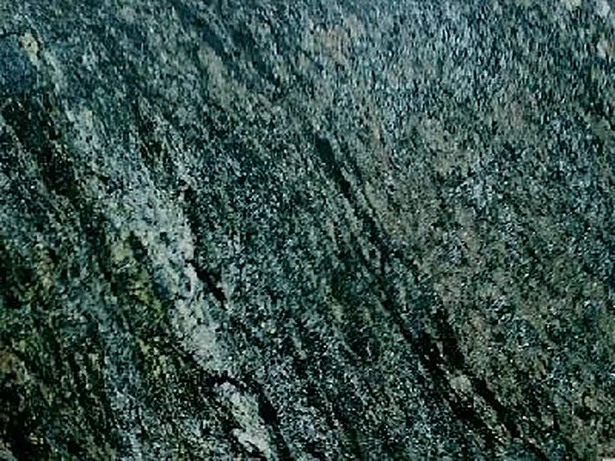 Iran G 188 granit, échantillon poli – Marmi di Carrara – anthracite, vert (1)