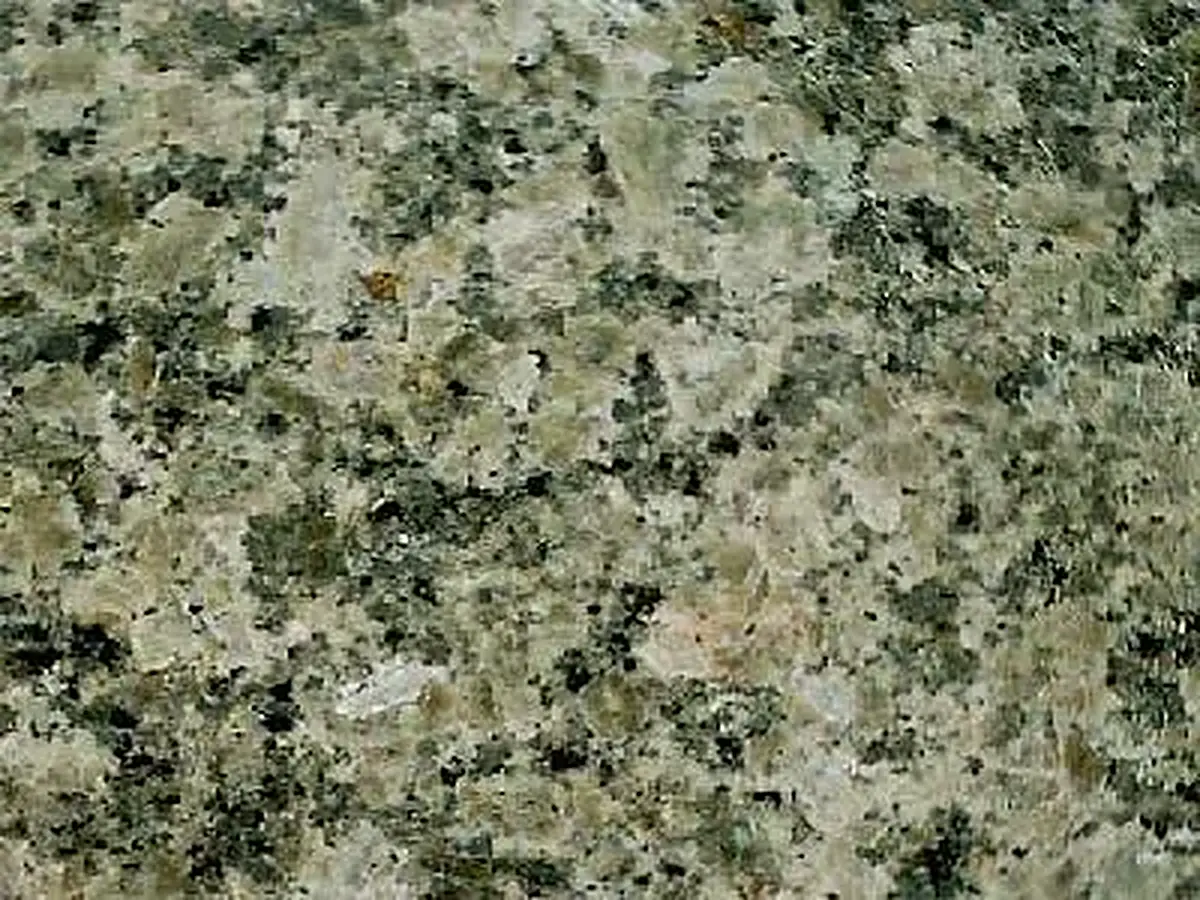 Iran G 196 Granit, polierte Probe – Marmi di Carrara – grau, grün (1)