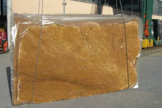 Madura Gold marbre, surface de dalle – Marmi di Carrara – doré, brun (2)