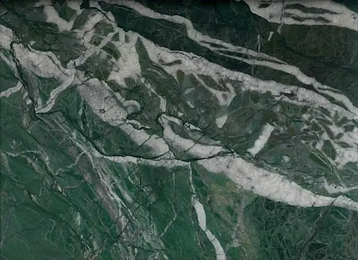Malachite мрамор, поверхность плиты – Marmi di Carrara – антрацитовый, серый (10)
