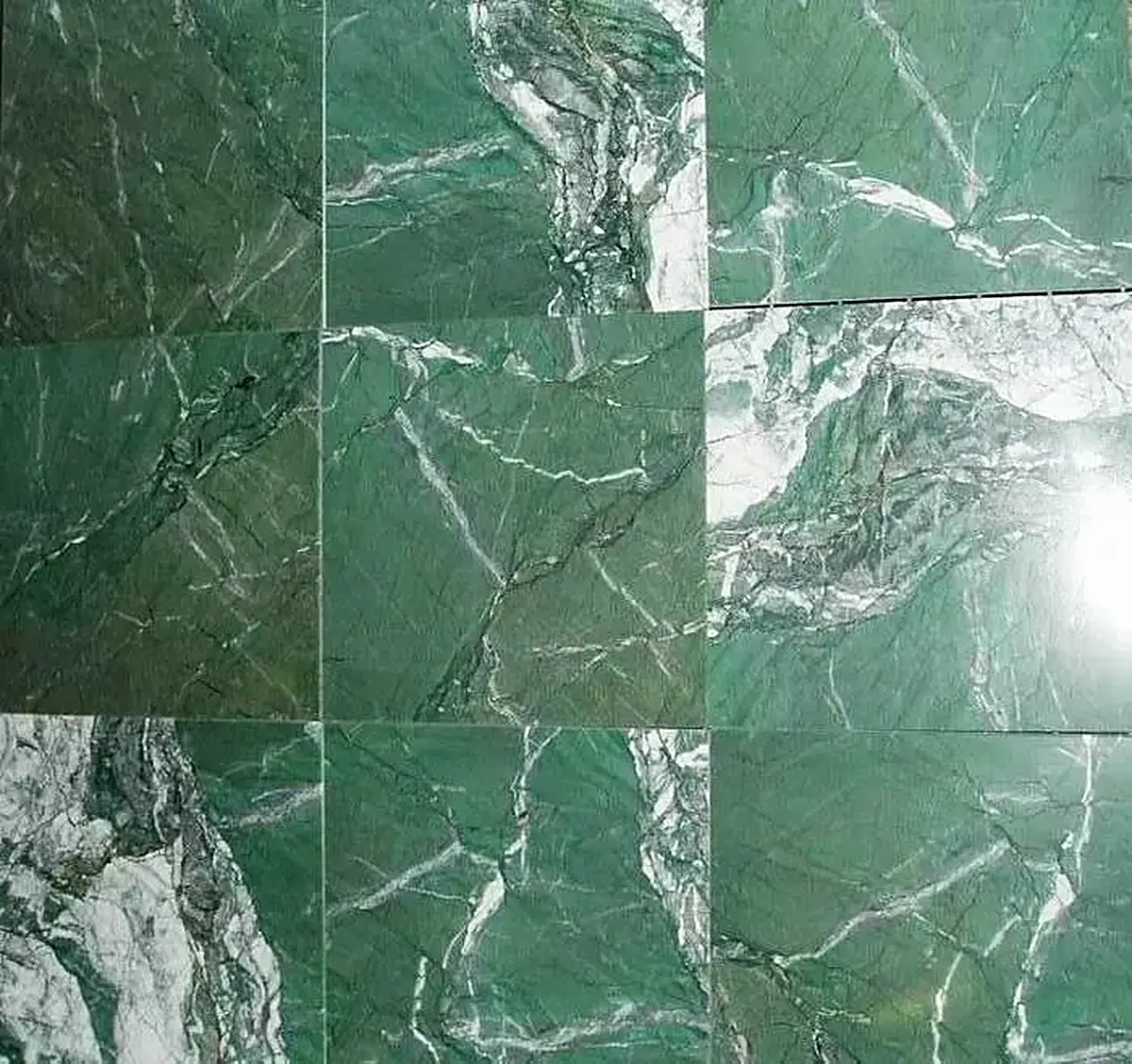 Malachite mármol, superficie de losa – Marmi di Carrara – gris, verde (9)