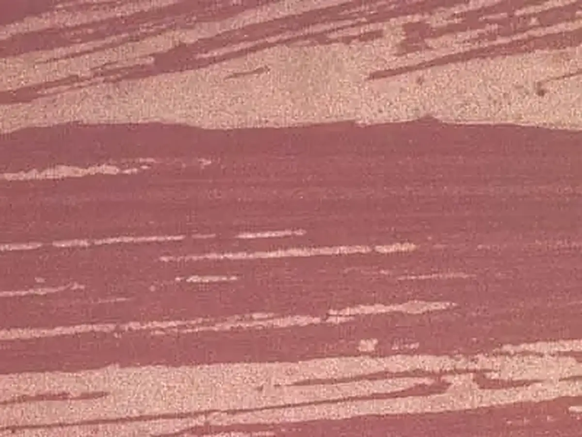 Miltenberg sandstone polished sample – Marmi di Carrara – gold, violet (1)