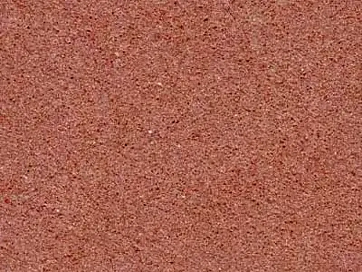 Neidenbach Sandstein, polierte Probe – Marmi di Carrara – rostrot, gold (1)