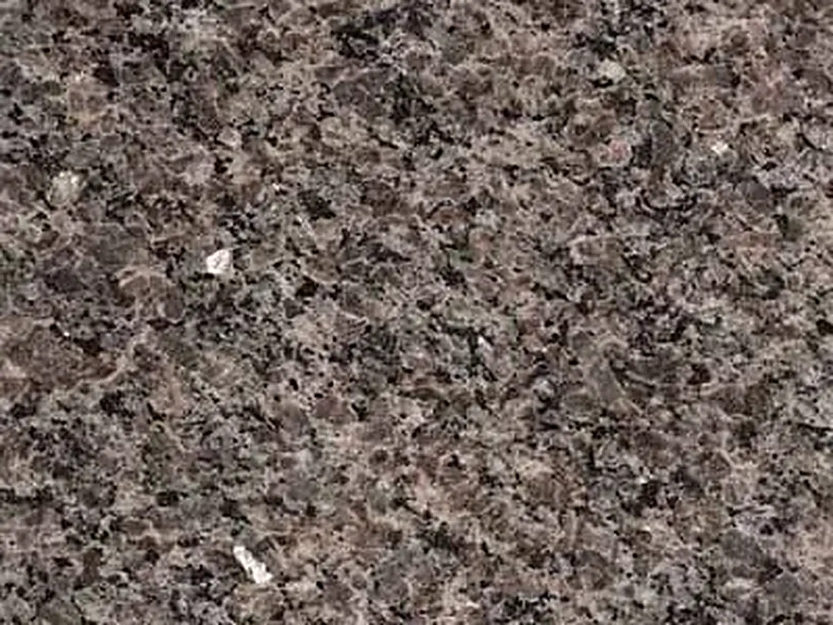 New Caledonia granite polished sample – Marmi di Carrara – charcoal, grey (1)