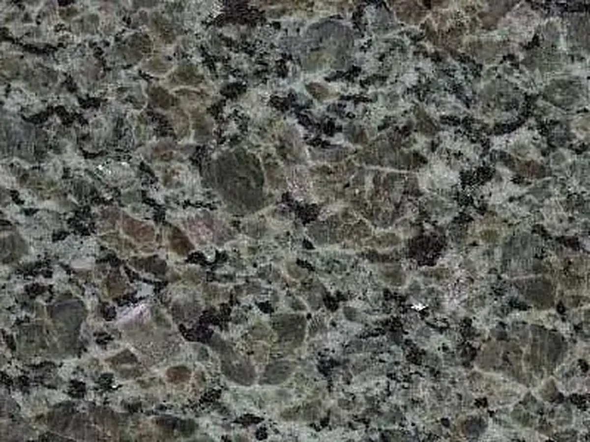 Ocre Itabira granite polished sample – Marmi di Carrara – charcoal, green (1)