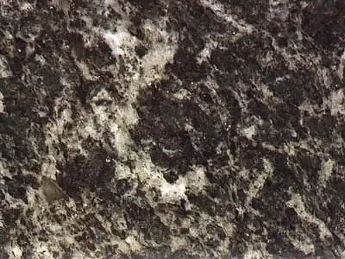 Ouincinetto Granit, polierte Probe – Marmi di Carrara – anthrazit, schwarz (1)
