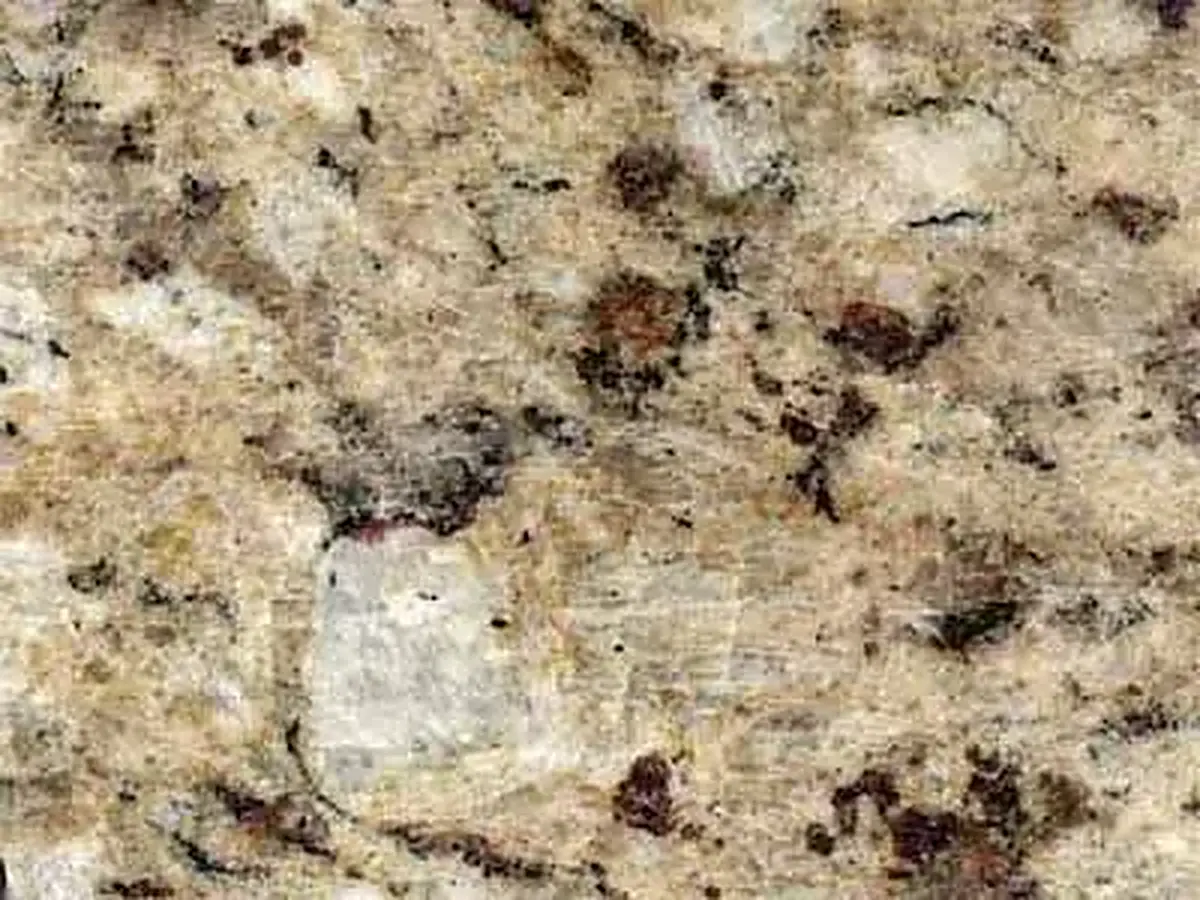 Ouro Brasil granit, échantillon poli – Marmi di Carrara – beige, gris (1)