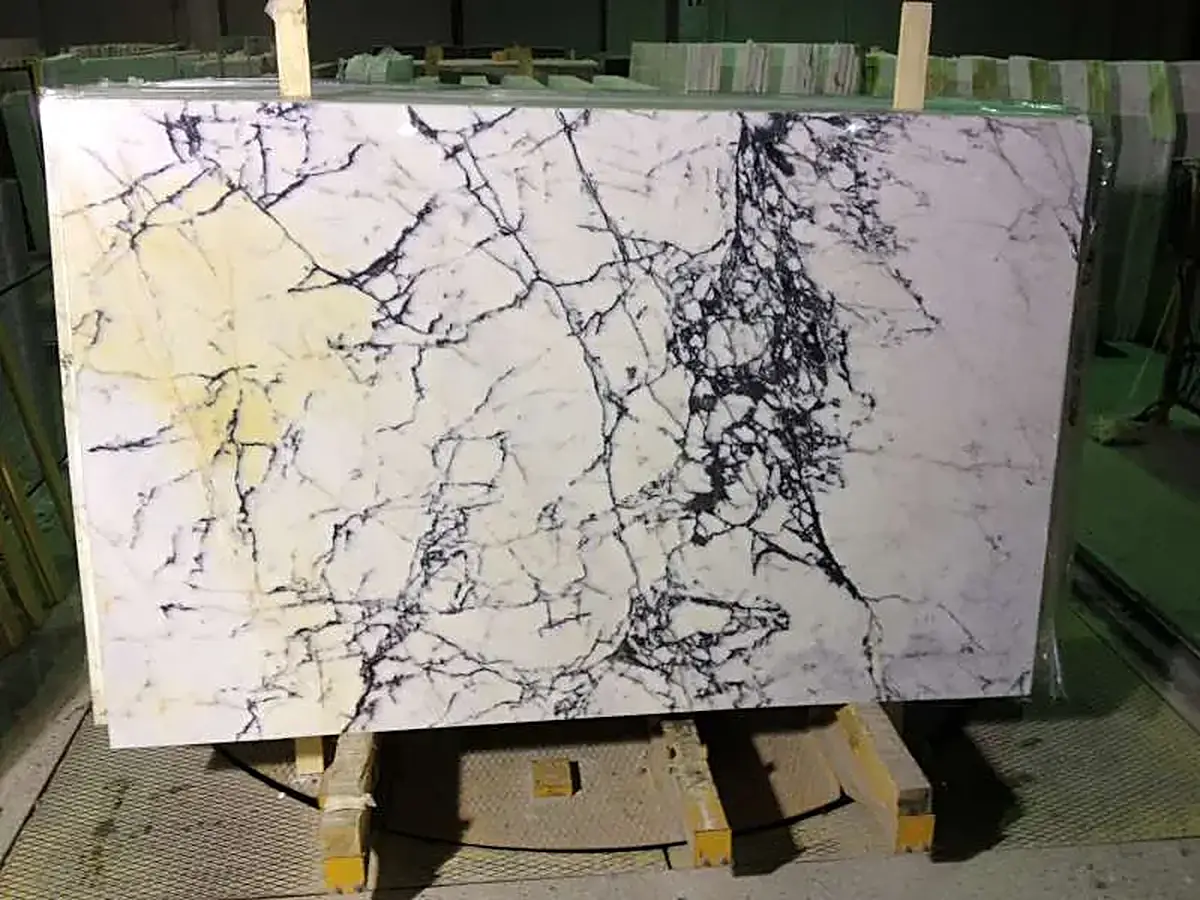 Paonazzo mármol, superficie de losa – Marmi di Carrara – verde, negro (6)