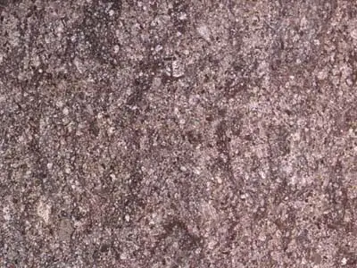 Peperino Soriano Naturstein, polierte Probe – Marmi di Carrara – grau, violett (1)