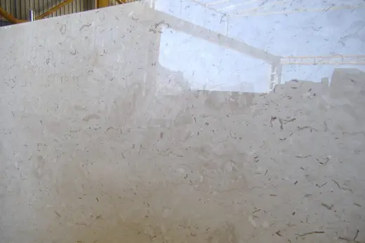 Perlato Sicilia marbre, surface de dalle – Marmi di Carrara – ivoire, gris clair (8)