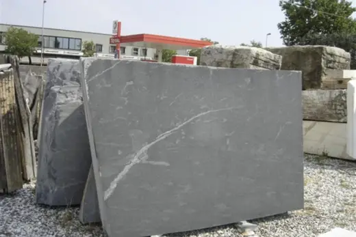 Pietra Del Cardoso натуральный камень, поверхность плиты – Marmi di Carrara – серый, антрацитовый (13)