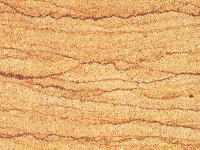 Pietra Dorata Sandstein, polierte Probe – Marmi di Carrara – beige, gold (1)