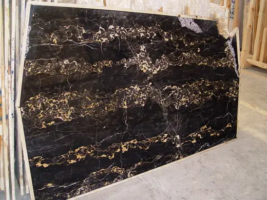 Portoro marmo, superficie di lastra – Marmi di Carrara – antracite, nero (48)