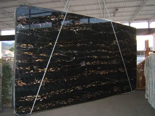 Portoro Extra marble slab surface – Marmi di Carrara – grey, green (7)