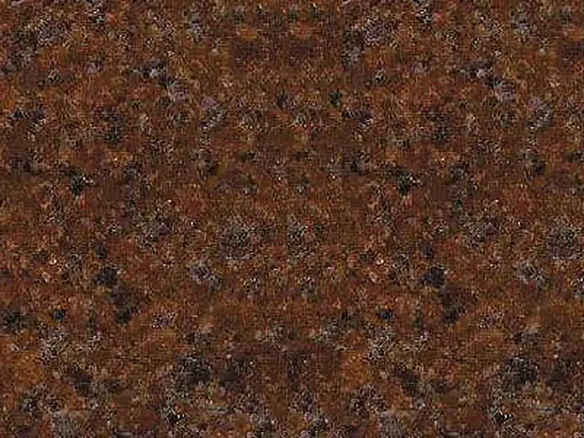 Radiant Red гранит, полированный образец – Marmi di Carrara – коричневый, чёрный (1)