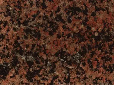 Rojo Oriental гранит, полированный образец – Marmi di Carrara – коричневый, чёрный (1)