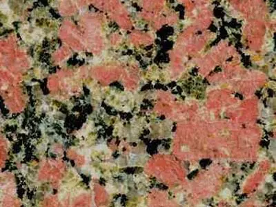 Rosa Aswan Light granit, échantillon poli – Marmi di Carrara – doré, anthracite (1)
