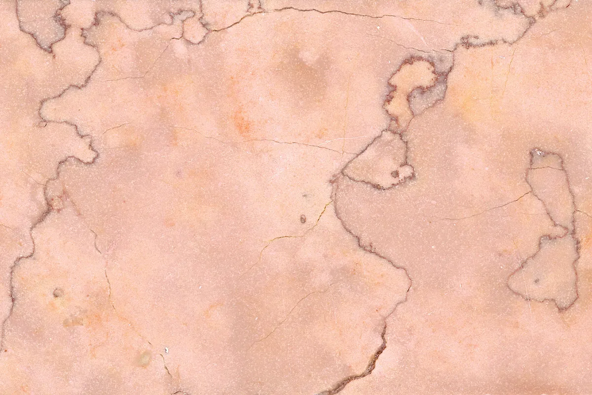Rosa Atlantide известняк, полированный образец – Marmi di Carrara – слоновая кость, розовый (1)