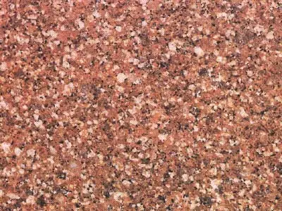 Rosa Capri granito, muestra pulida – Marmi di Carrara – dorado, rojo óxido (1)