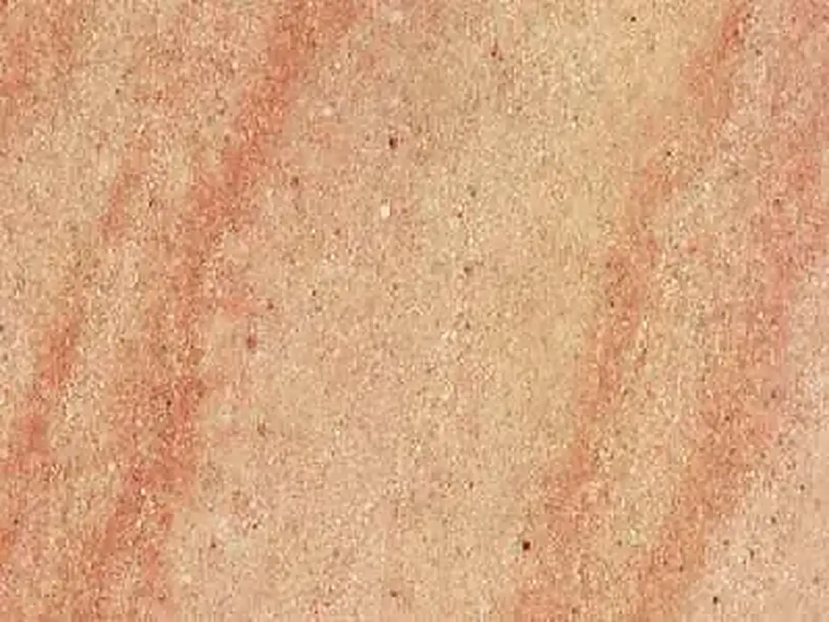 Rosa Diamante Quarzit, polierte Probe – Marmi di Carrara – beige, gold (1)