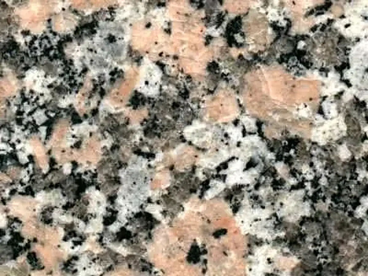 Rosa Lugo granito, campione lucido – Marmi di Carrara – beige, grigio (1)