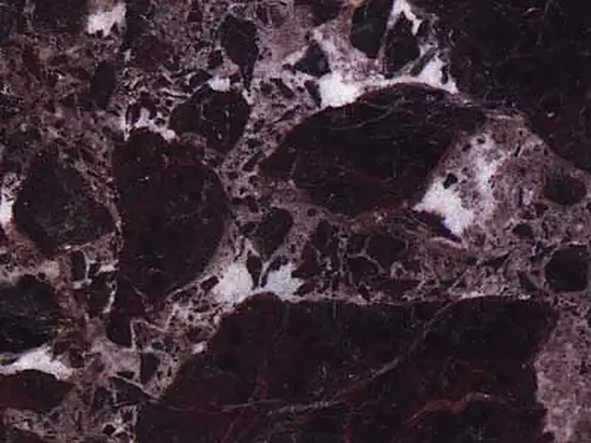 Rosso d´Italia serpentinite polished sample – Marmi di Carrara – black, charcoal (1)