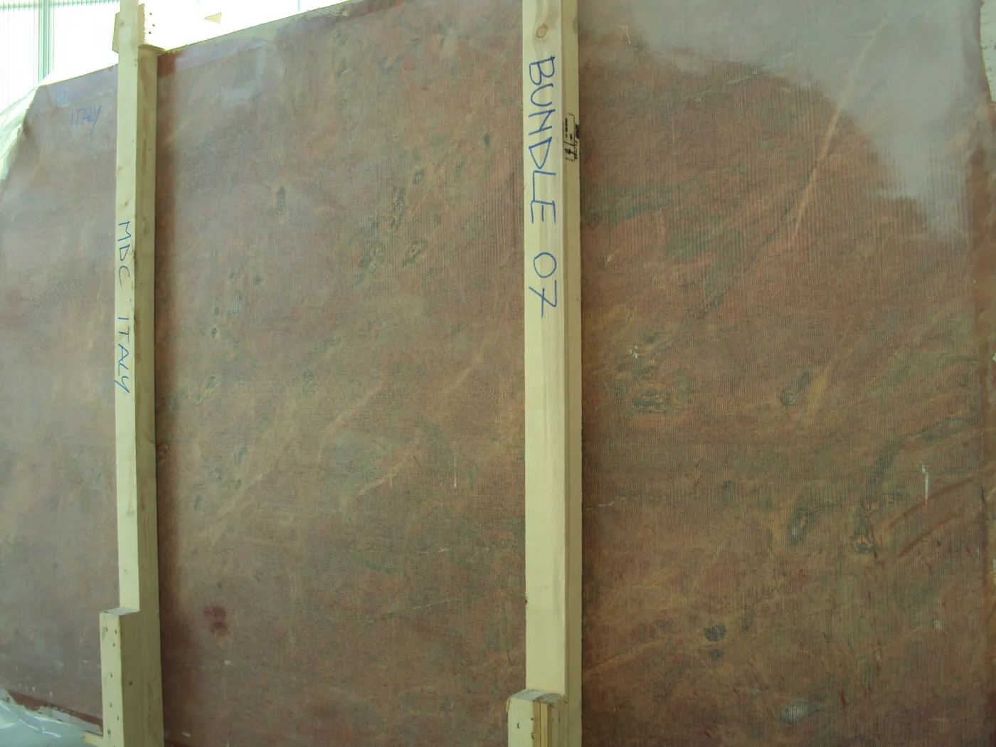 Rosso Damasco marbre, surface de dalle – Marmi di Carrara – gris, vert (28)