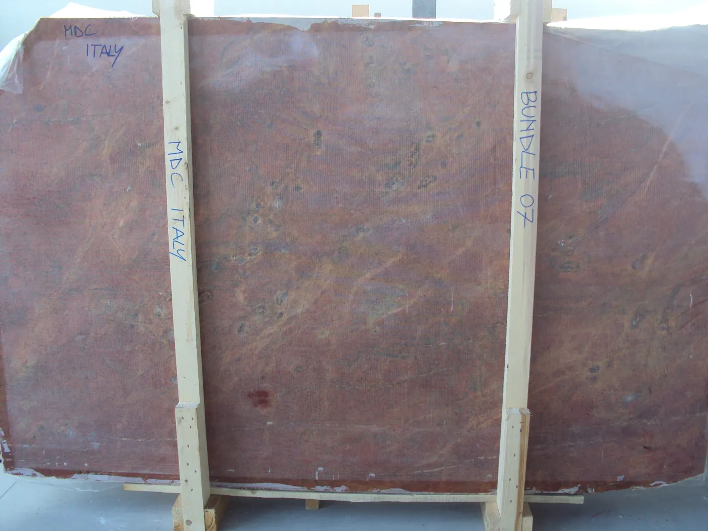 Rosso Damasco marble slab surface – Marmi di Carrara – grey, charcoal (29)