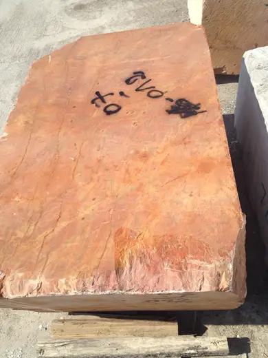 Rosso Damasco marble slab surface – Marmi di Carrara – pink, brown (41)