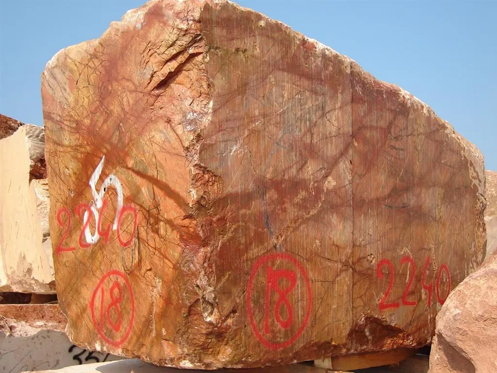Rosso Damasco mármol, superficie de losa – Marmi di Carrara – dorado, gris claro (64)