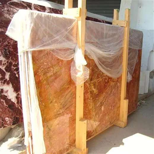 Rosso Damasco marble surface detail – Marmi di Carrara – beige, ivory (66)