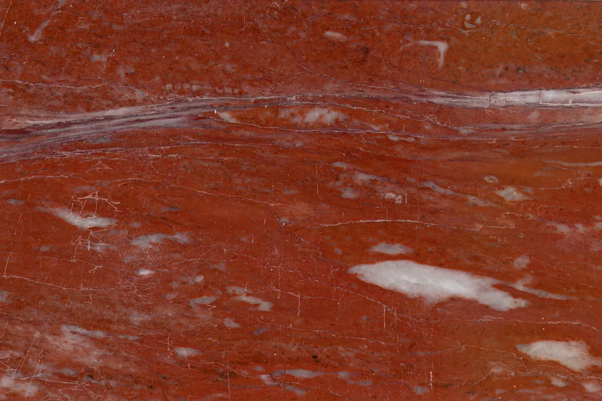 Rosso Francia marble slab surface – Marmi di Carrara – rust red, brown (1)