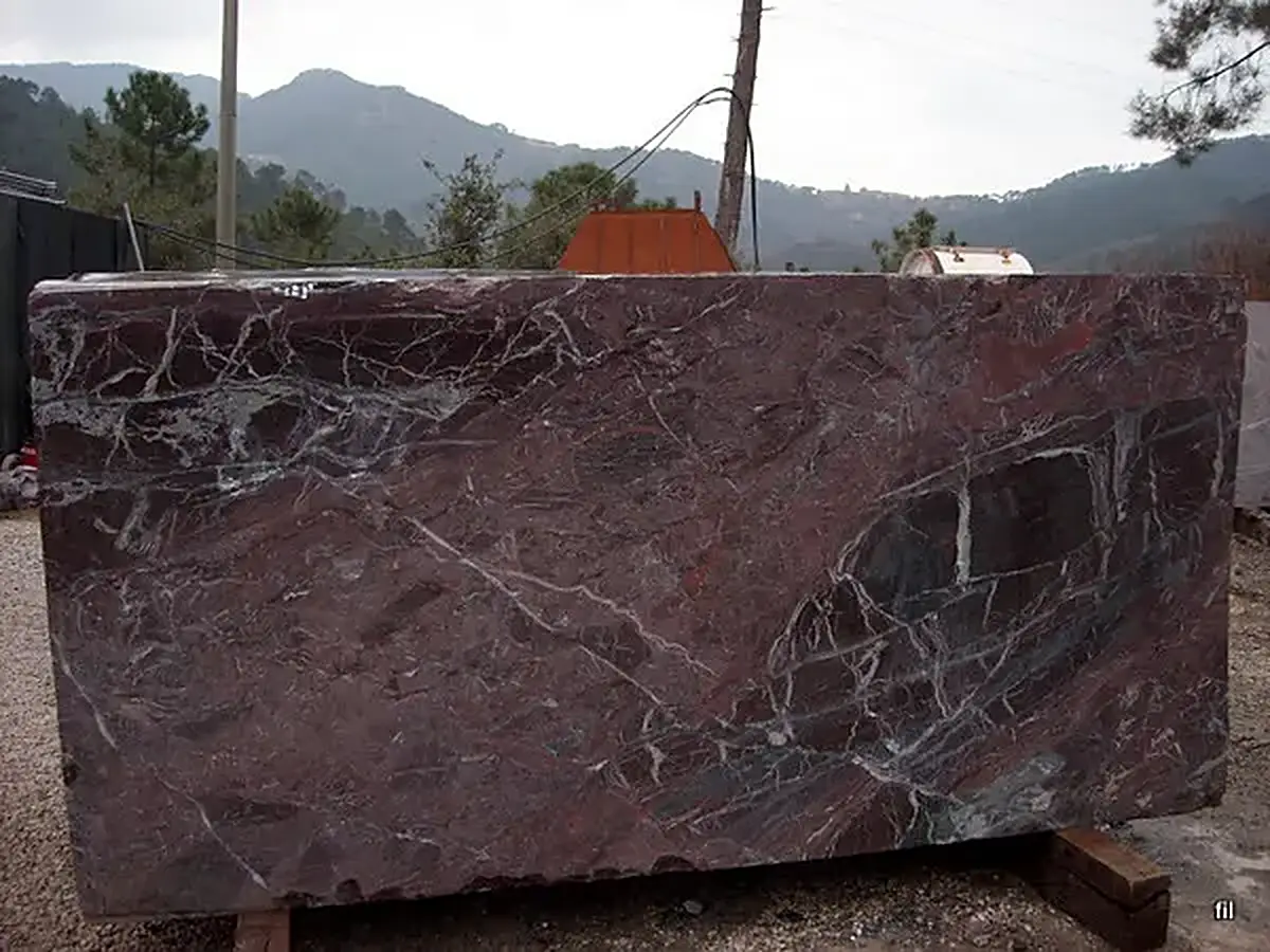 Rosso Levanto sandstone slab surface – Marmi di Carrara – charcoal, black (6)