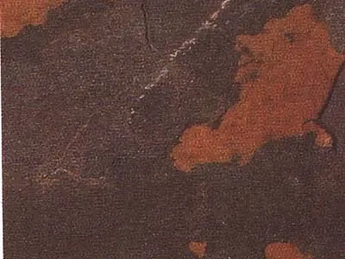 S 1120 ardoise, échantillon poli – Marmi di Carrara – anthracite, brun (1)