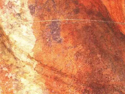 S 1605 slate polished sample – Marmi di Carrara – gold, beige (1)