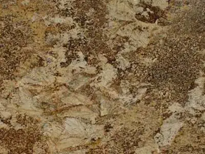 Star Beach Granit, polierte Probe – Marmi di Carrara – braun, gold (1)