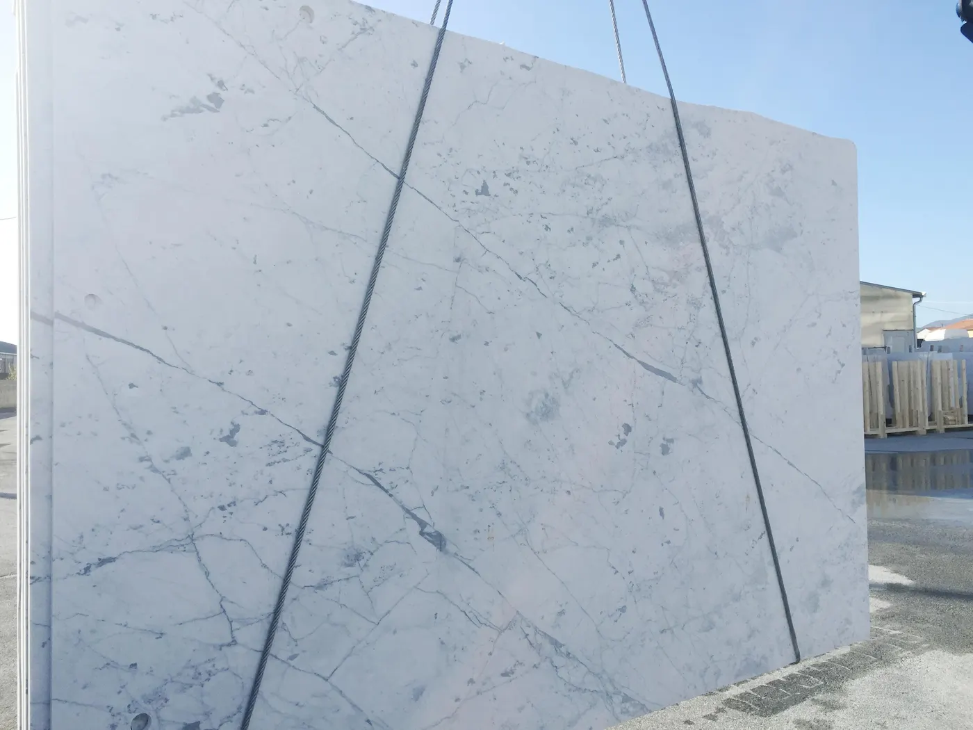 Statuarietto мрамор, поверхность плиты – Marmi di Carrara – светло-серый, серый (2)