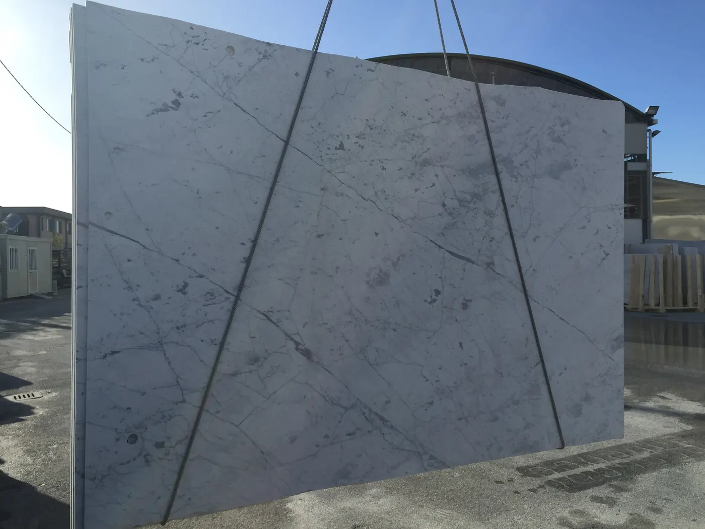 Statuarietto Marmor, Plattenoberfläche – Marmi di Carrara – grün, violett (4)