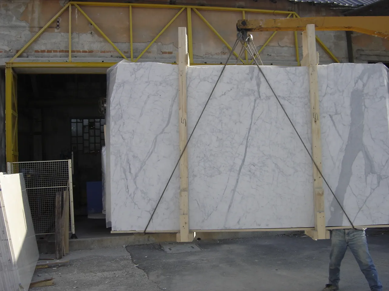 Statuarietto Marmor, Plattenoberfläche – Marmi di Carrara – grau, anthrazit (44)