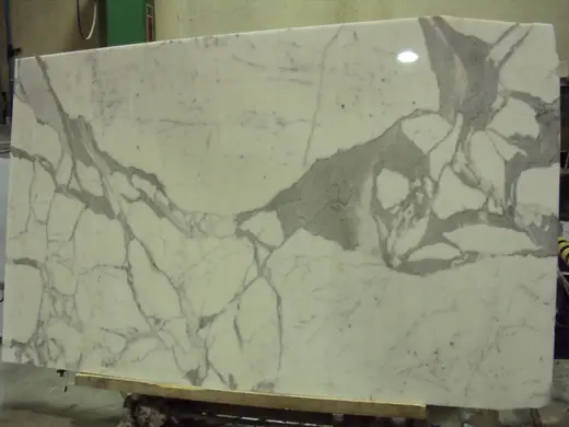 Statuario marbre, surface de dalle – Marmi di Carrara – gris, beige (33)